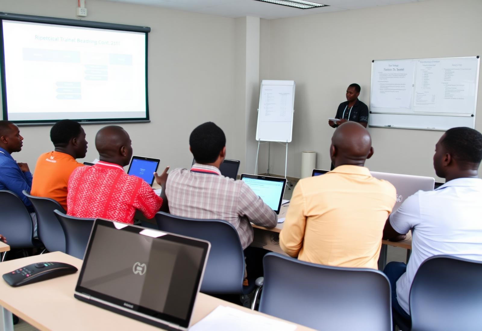 Kigali Stratec Academy training session